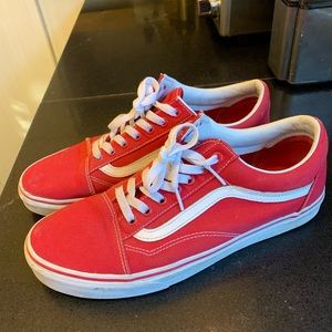 red vans old skools